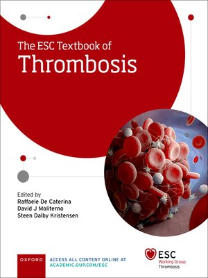 cover image of The ESC Textbook of Thrombosis